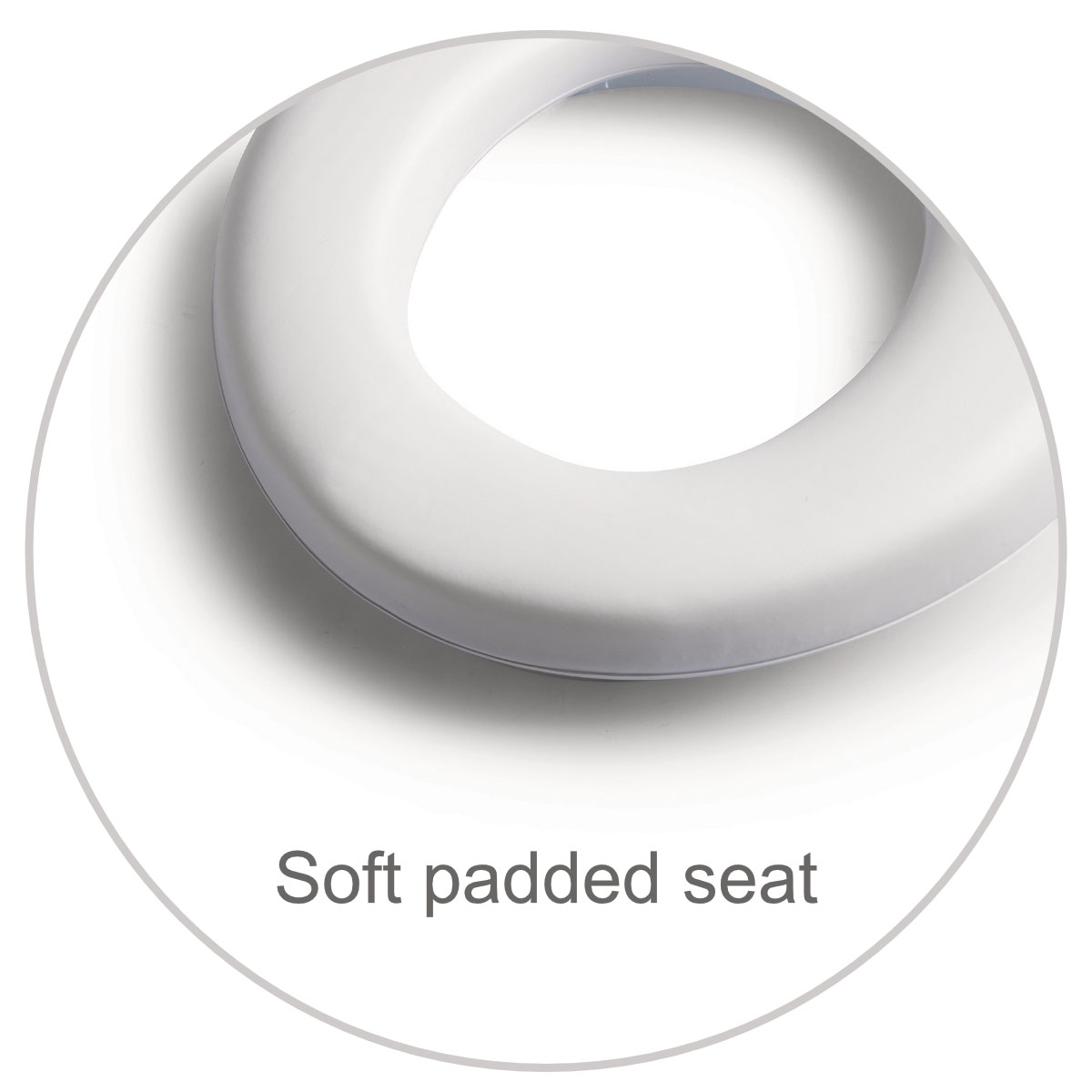 Padded Potty Training Seat for Toilet – Soft, Secure & Easy to Clean - Image 3