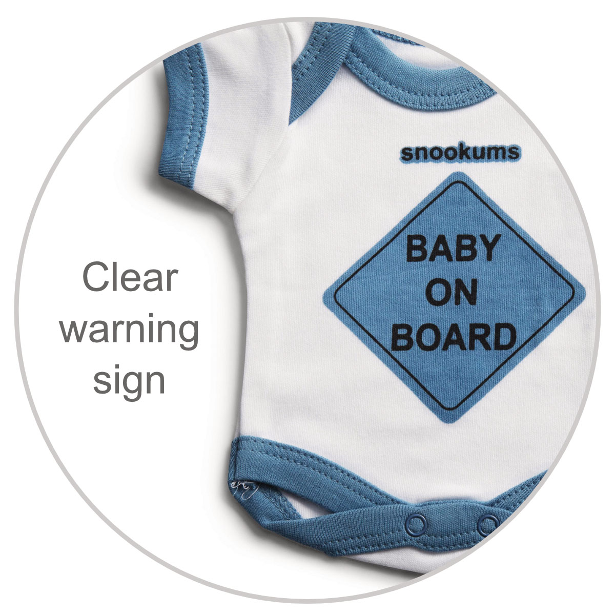 Baby on Board Sign – Car Safety Stick-On with Suction Cup - Image 2