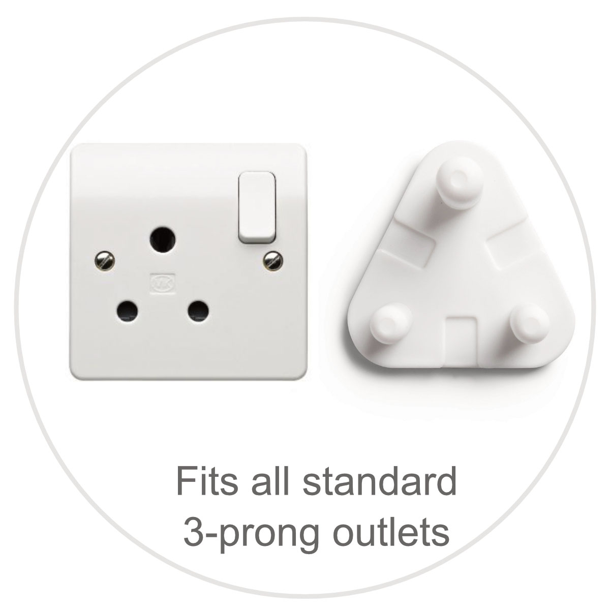 Power Plug Protectors – 12’s | Baby Safety Socket Covers - Image 4