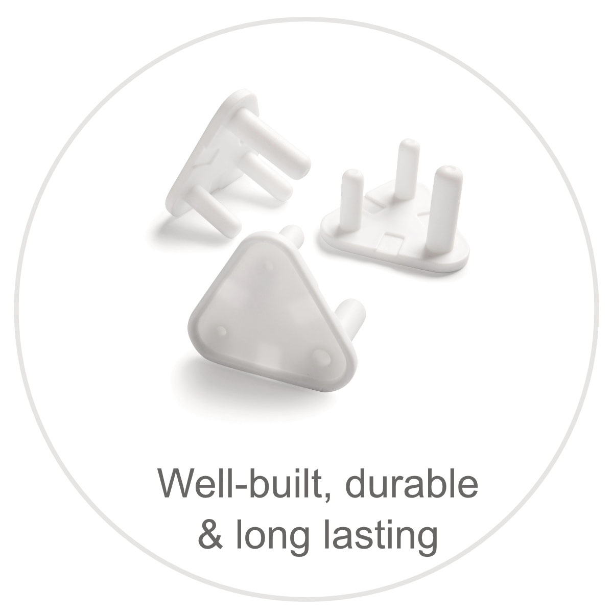 Power Plug Protectors – 12’s | Baby Safety Socket Covers - Image 3