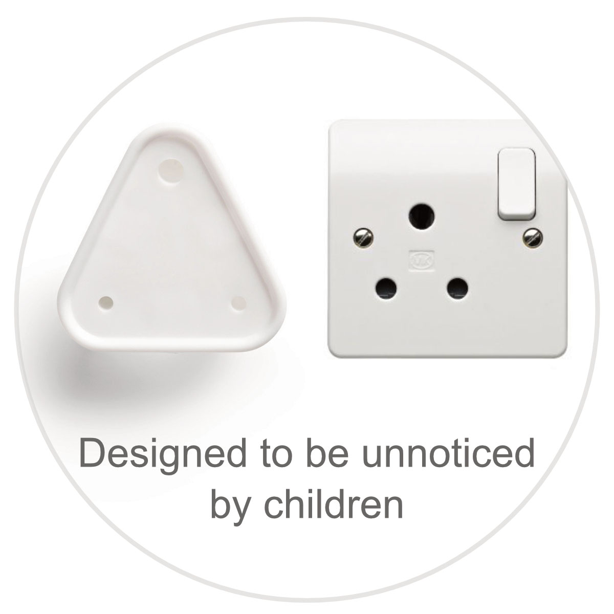 Power Plug Protectors – 12’s | Baby Safety Socket Covers - Image 2