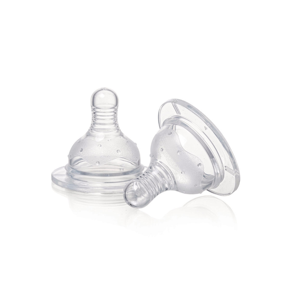 Wide-Neck Silicone Bottle Teat - 2 pack
