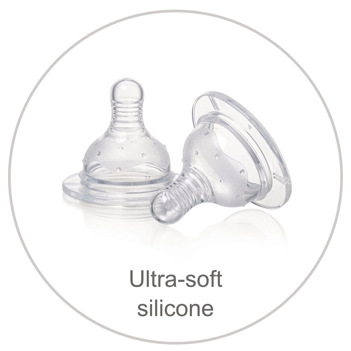 Snookums Standard Neck Cross-Cut Silicone Bottle Teat – Self-Regulating Flow (2-Pack) - Image 5