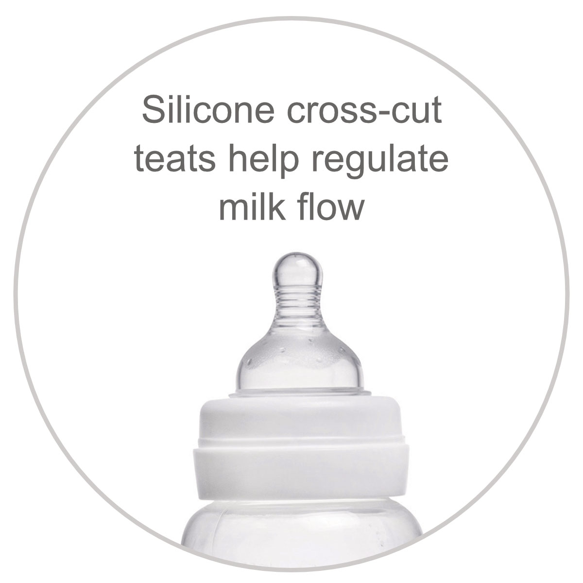 Snookums Wide-Neck Anti-Colic Baby Bottle – 300 ml ColiCalm - Image 2