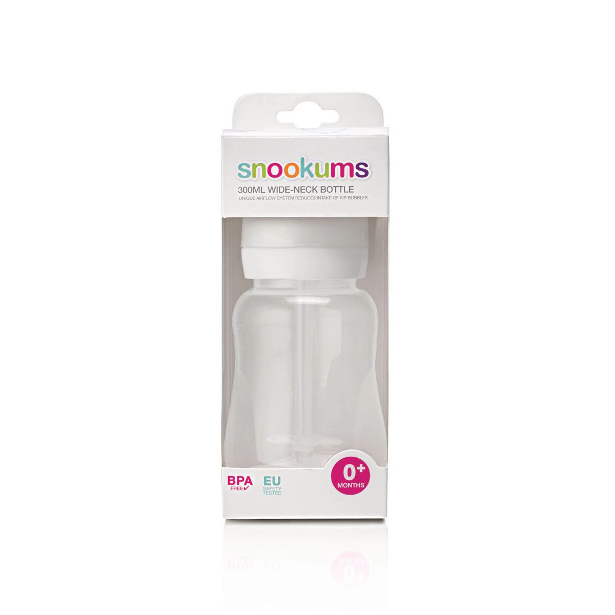 Snookums Wide-Neck Anti-Colic Baby Bottle – 300 ml ColiCalm - Image 5