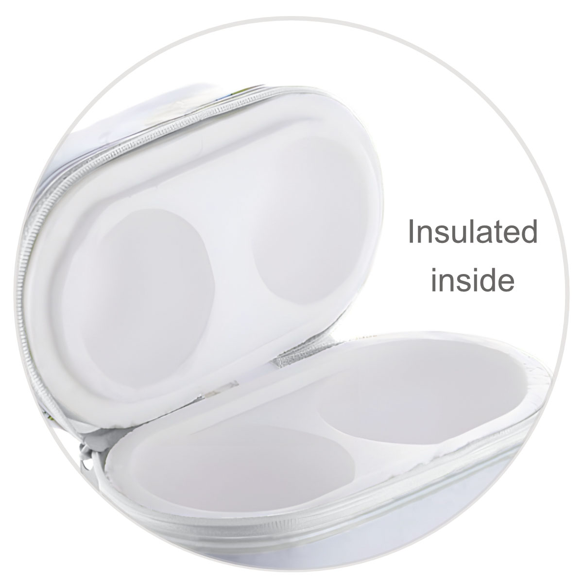 Snookums Insulated Bottle Carrier – Wide‑Neck Bottle Size (Holds 2 Bottles) - Image 3