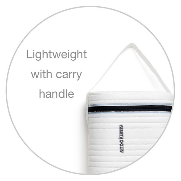 Snookums Insulated Bottle Carrier – Wide‑Neck Bottle Size (Holds 2 Bottles) - Image 4