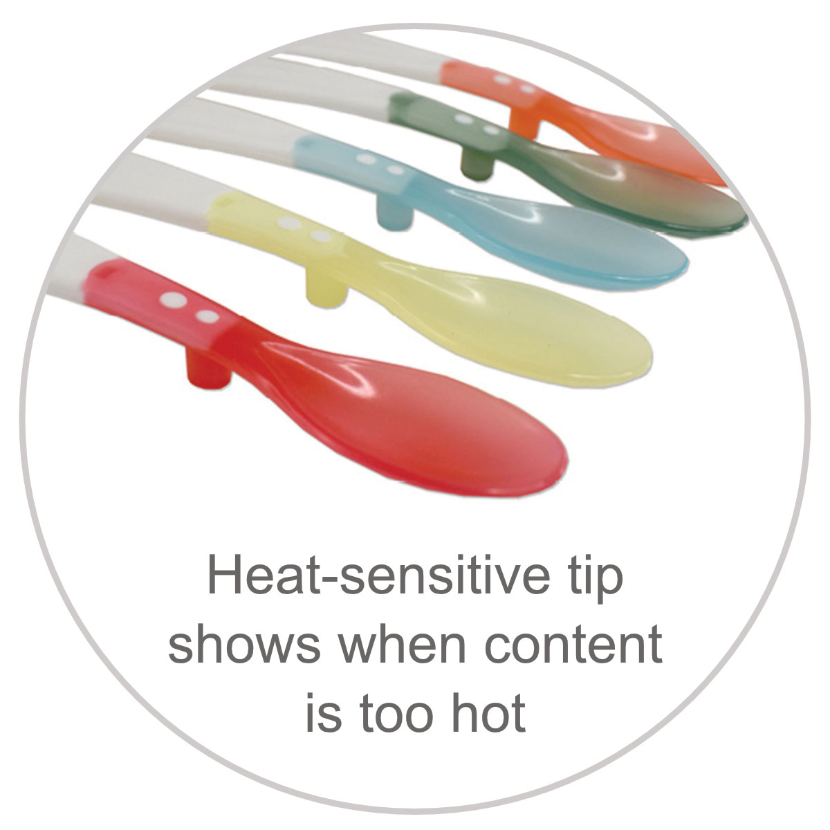 Colour-Changing Feeding Utensils (5-Pack)