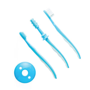 Baby Toothbrush Set - Blue