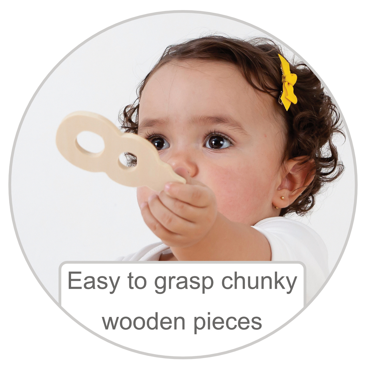 Kids Bugs Wooden Peg Puzzle – 12 Piece Educational Toy - Image 4