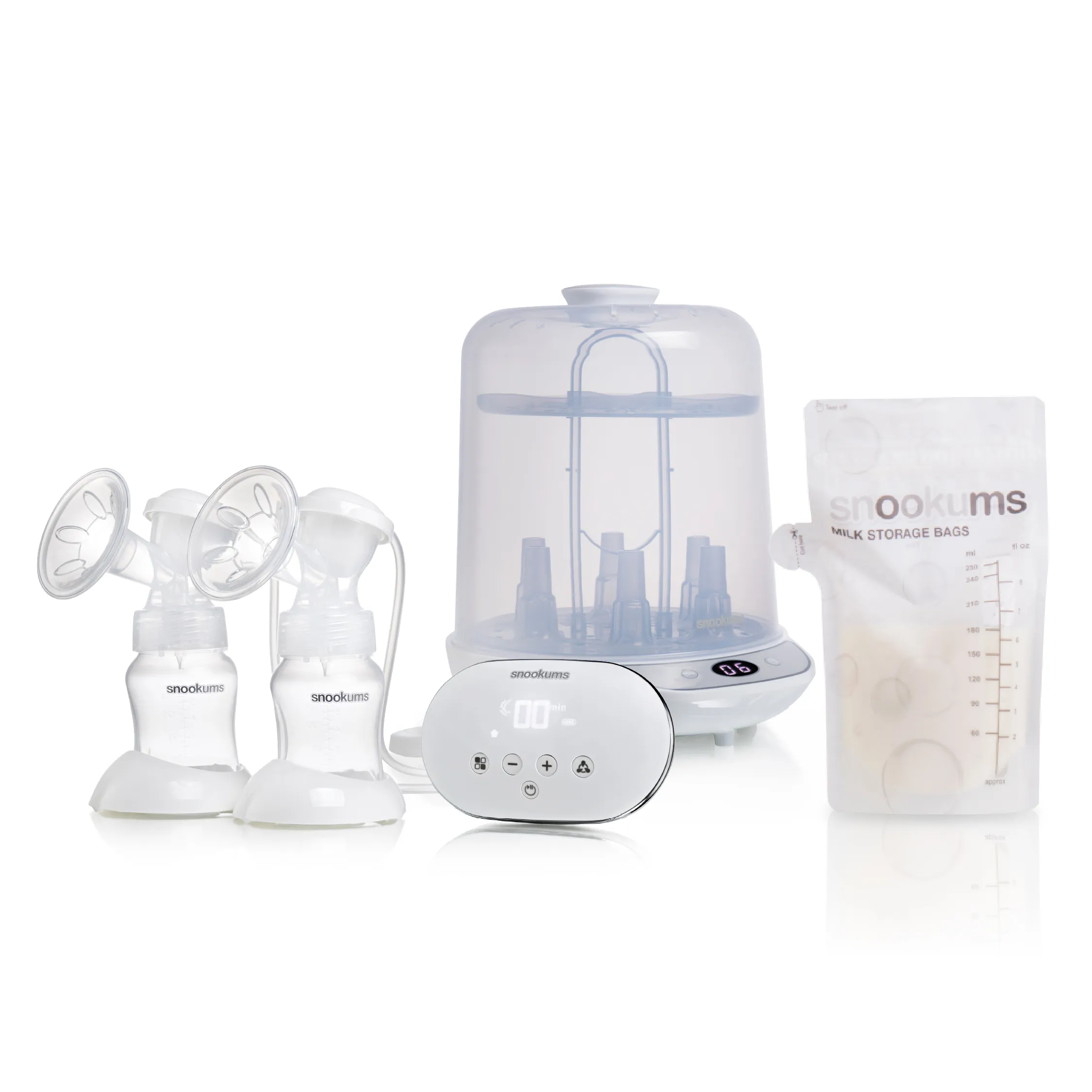 Snookums Double Electric Breast Pump Bundle