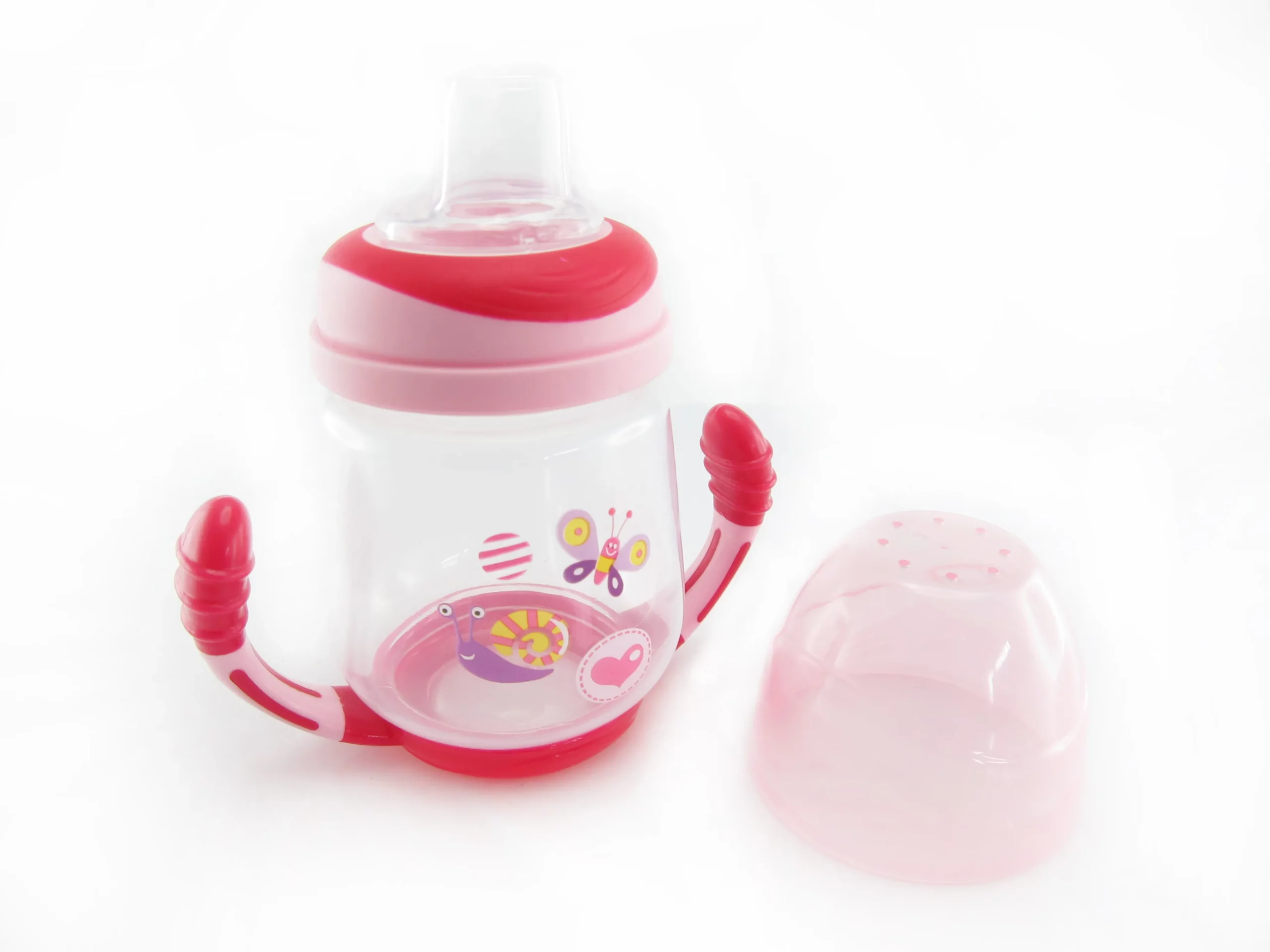 Snookums Soft Silicone Spout Non-Spill Training Cup – 6 Months + - Image 3