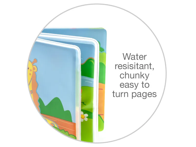 Snookums Baby Bath Book | Waterproof Floating Soft Book for Bath-Time Fun & Early Learning - Image 3