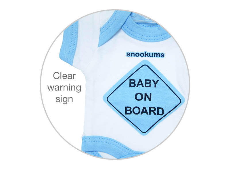 Baby on Board Sign – Car Safety Stick-On with Suction Cup - Image 8
