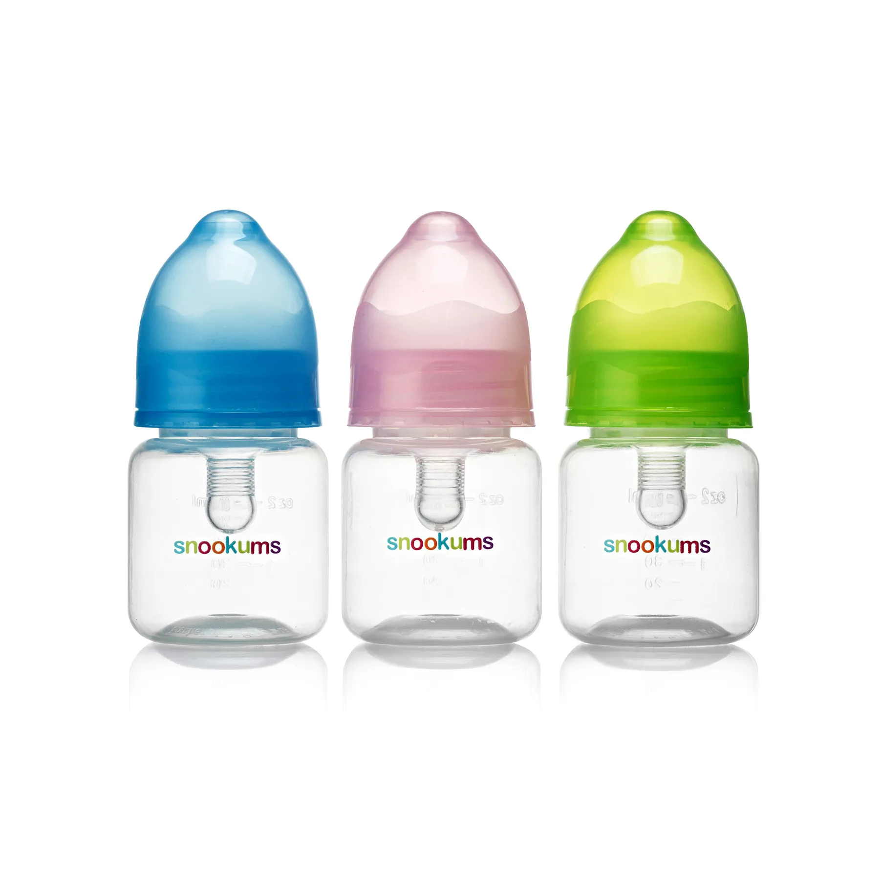 Snookums 60 ml Dinky Medi-Feeder | Cross-Cut Silicone Teat with Travel Cap & Sealing Disk