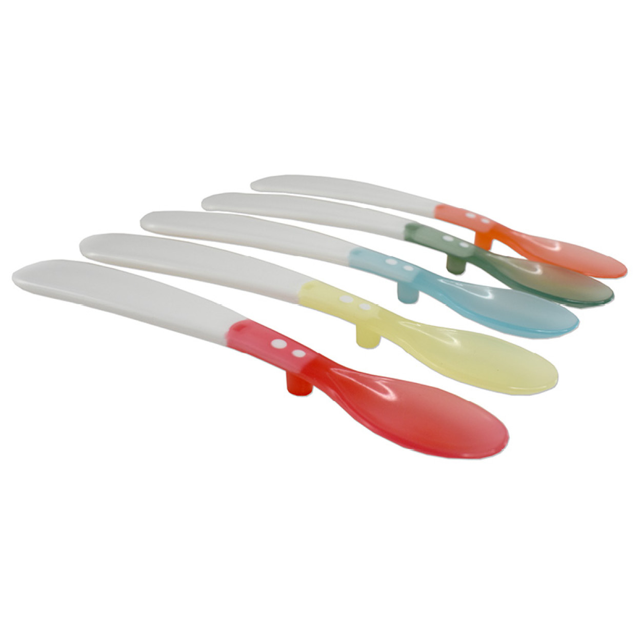 Snookums Heat-Sensitive Baby Spoons – Safe, Colour-Changing Feeding Utensils (5-Pack) - Image 6