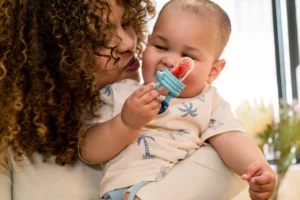 Teething & Dummies 101: Your Complete Soothing Playbook for Sore Gums, Sleep Struggles & Sensory Needs